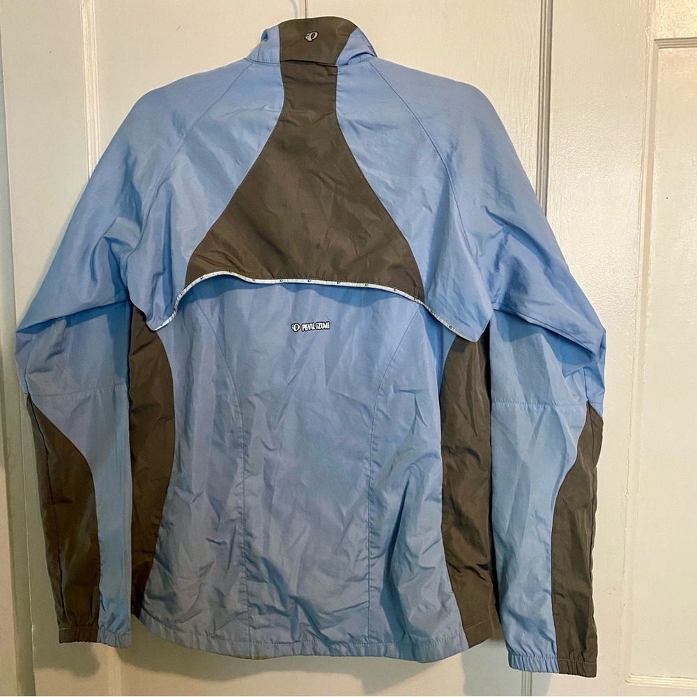 Pearl Izumi Women’s Cycling Jacket, Light Blue, Size L - Picture 2 of 4